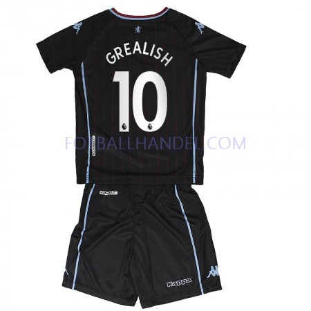 Barn Fotballdrakter Aston Villa Jack Grealish 10 Borte 2020-21 Kortermet